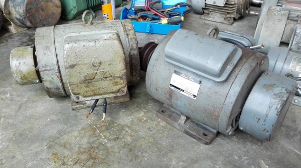 ** ขอบคุณผู้ซื้อทั้งสองท่าน &amp; พี่เสือครับ!! ** มอเตอร์ Mitsubishi &amp; Hitachi 3 HP. 220V. 2 สายไฟบ้านรุ่นหนักตัวเจแปน วิ่งเงียบพร้อมขึ้นงานมาเทสก่อนได้!!