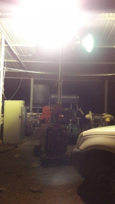 โชว์กันให้เห็นๆครับ สว่างจริงๆ ขาย- เครื่องปั่นไฟ พร้อมสปอร์ตไลท์ ไฟ 4 ดวง แบบเครื่องยนต์ ดีเซล SUBARU: SGD 3000S เก่าญี่ปุ่น