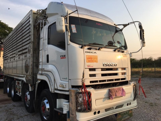 ขายรถสิบล้อ ISUZU DECA FXZ 360 ดั้มมิเนียมพืชไร่ อู่ ส สมบัติ รถุสวยพร้อมใช้งาน