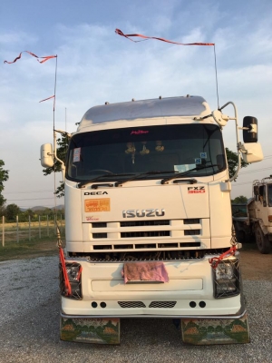 ขายรถสิบล้อ ISUZU DECA FXZ 360 ดั้มมิเนียมพืชไร่ อู่ ส สมบัติ รถุสวยพร้อมใช้งาน