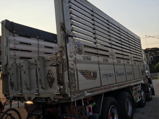 ขายรถสิบล้อ ISUZU DECA FXZ 360 ดั้มมิเนียมพืชไร่ อู่ ส สมบัติ รถุสวยพร้อมใช้งาน