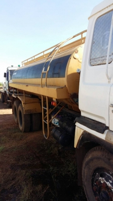 รถน้ำมือสอง/ Hino บรรจุน้ำ 15000 ลิตร เพลาเดียว มีปั้มดูดปั้มดัน