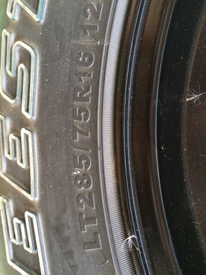 ล้อหยดน้ำ 16 พร้อมยาง mud 285