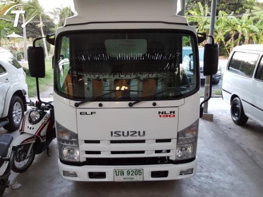 รถห้างมือเดียว (ELF NLR 130 ตู้บรรทุก) ทะเบียนไม่ติดเวลา