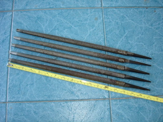 ตะไบกลม 14 นิ้ว  ตราม้าลอดห่วง made in Germany เก่าเก็บ