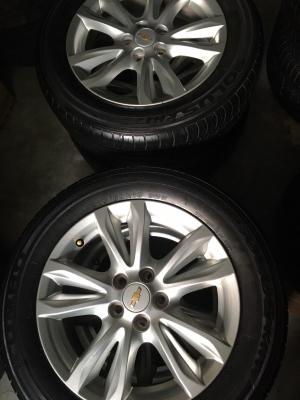 ขายล้อแม็กเดิม ครูซ 16 พร้อมยางปี 13
