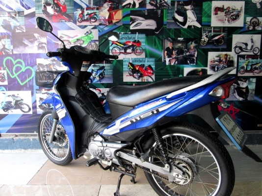 SPARK 115 i  (สต๊าทมือ) สีนํ้าเงิน เครื่องยนต์เดิมๆจากศูนย์ ราคานี้ฟรีโอน แถม 4 รายการ 18900