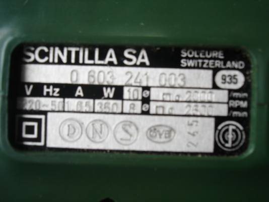 สว่าน BOSCH Swiss made มือสองสภาพดี สว่าน BOSCH Swiss made มือสองสภาพดี