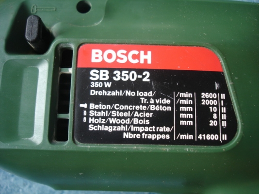 สว่าน BOSCH Swiss made มือสองสภาพดี สว่าน BOSCH Swiss made มือสองสภาพดี
