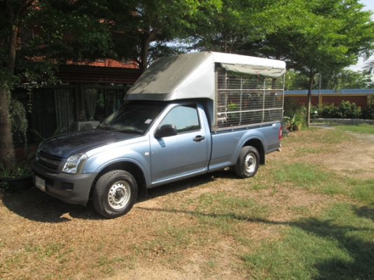 หลังคาอลูมิเนียมตาข่ายประตูเปิด 2 บาน ใส่รถ ISUZU D-MAX หัวเดียว หลังคาอลูมิเนียมตาข่ายประตูเปิด 2 บาน ใส่รถ ISUZU D-MAX หัวเดียว