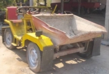 ขายด่วน DUMPER 4 ล้อ บรรทุกปูนโม่ 2 คิว เครื่องยนต์ YANMAR 10 แรง สภาพดีใช้งานบรรทุกหนักได้เลยครับ เกียร์เดินหน้า 1 ถอยหลัง 1 ใช้งานง่ายครับ ช่วงล่างเหล็กอย่างหนาไม่มีผุเลยครับ ราคาต่อรองได้ครับ