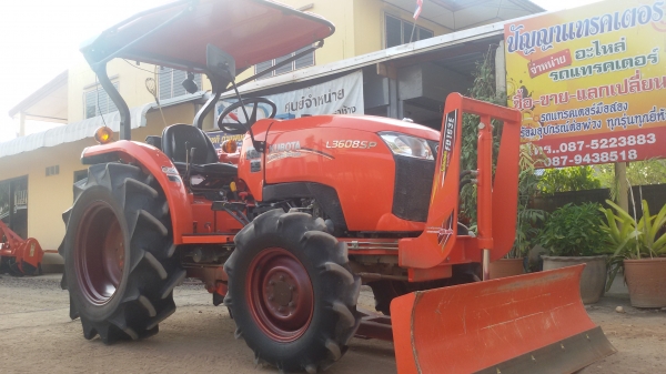 ปัญญาแทรคเตอร์..จัดมาให้ครับ ด่วน!!!คูโบต้า L3608SP พร้อมใบมีดคานล่าง พร้อมโรตาลี่164สภาพสีเดิมๆ