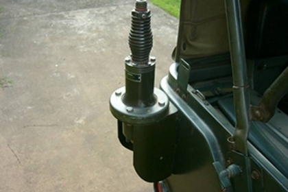 ขายเสาวิทยุแบบโคนสปริง 2 ท่อนพร้อมฐานครบชุด ถูกๆครับ