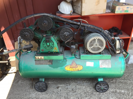 ขายปั๊มลมฟูเซ็ง5แรงหัวสามสูบพร้อมใช้ครับ