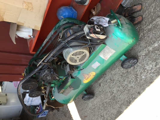 ขายปั๊มลมฟูเซ็ง5แรงหัวสามสูบพร้อมใช้ครับ