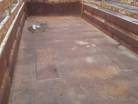 ขาย กระบะเหล็ก6ล้อNPRยาว4.90ม.