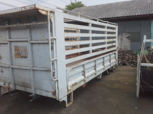 ขาย กระบะเหล็ก6ล้อNPRยาว4.90ม.