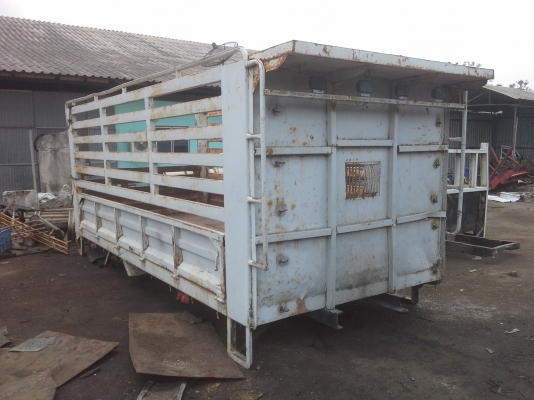 ขาย กระบะเหล็ก6ล้อNPRยาว4.90ม.