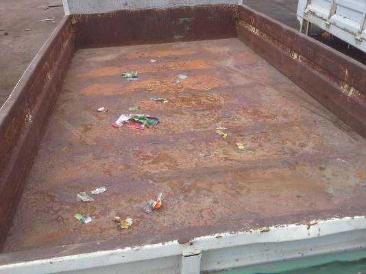 ขายต่อหลูดมัดจำ กระบะเหล็ก6ล้อNPRยาว3.70ม