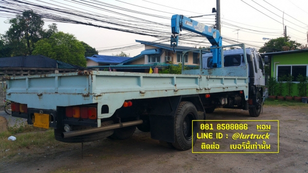 Hino FF3H ปี40 ติดเครน Super Z 3 ตัน 3 ปอก ดาวน์น้อย พร้อมใช้งาน
