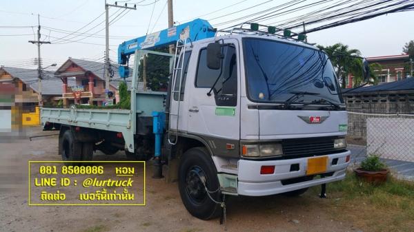 Hino FF3H ปี40 ติดเครน Super Z 3 ตัน 3 ปอก ดาวน์น้อย พร้อมใช้งาน