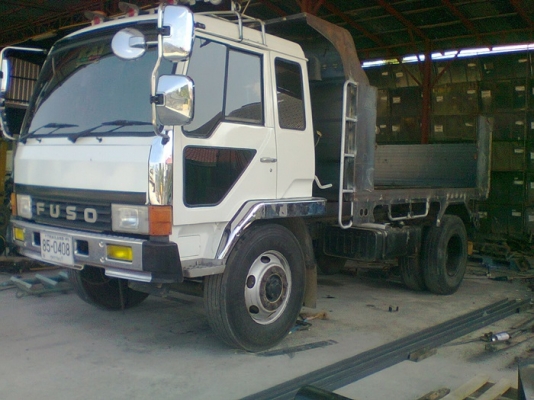ขายรถบรรทุกหกล้อมิซูบิชิ FK 457F เครื่อง6 M60 แน่นมาก 240 แรงม้า ช่วงล้อ 3.70 เมตรกระบะข้างเนียมครับ