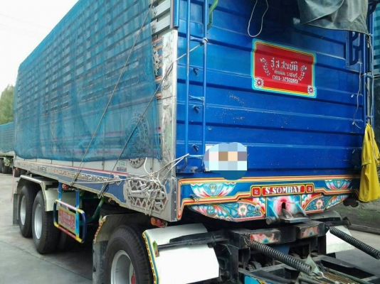 ขาย ISUZU 320 พ่วงแม่ลูก กระบะเนียมคอกเกษตรดั๊ม อู่ ส.สมบัติ รถปี 51