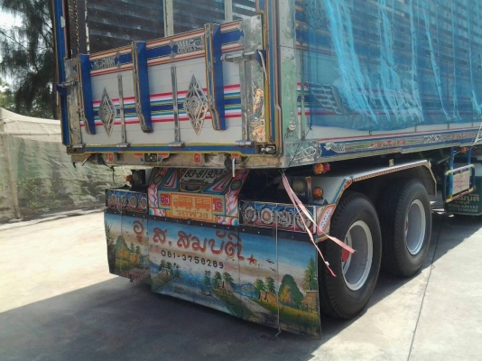 ขาย ISUZU 320 พ่วงแม่ลูก กระบะเนียมคอกเกษตรดั๊ม อู่ ส.สมบัติ รถปี 51