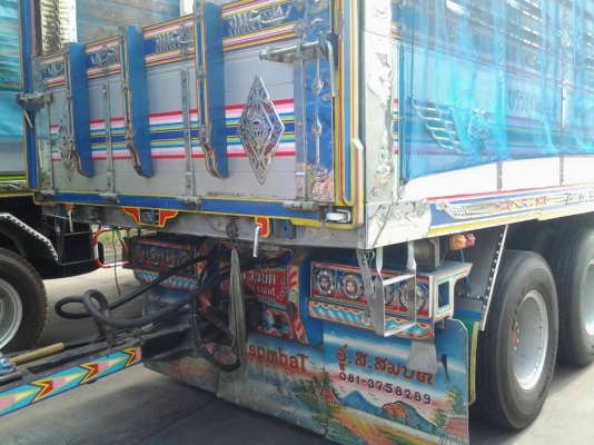 ขาย ISUZU 320 พ่วงแม่ลูก กระบะเนียมคอกเกษตรดั๊ม อู่ ส.สมบัติ รถปี 51