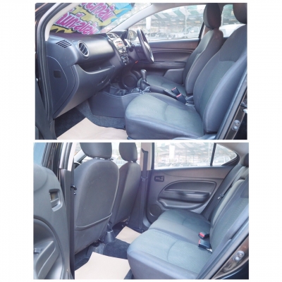 MITSUBISHI ATTRAGE 1.2 GLS เกียร์MT ปี 2014 โทร 098-919-0195 ดาวค่ะ