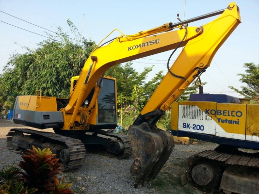 ขายรถแบคโฮ KOMATSU PC120-5 สภาพสวยพร้อมใช้งาน