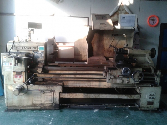 ขายเครื่องกลึง รูคอ 3 นิ้ว ยันศูนย์ 1500 ม.ม.