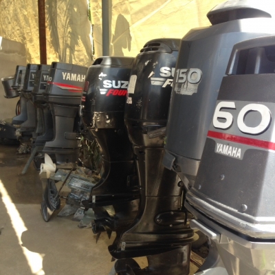 สำราญ มารีน นำเข้าเครื่องเรือ 4-200เเรงม้า Yamaha Honda Suzuki