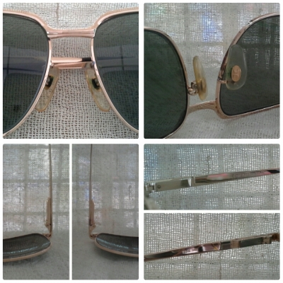 แว่นตาวินเทจแฮนด์เมด  Charmant made in Japan  บิ๊กไซซ์!