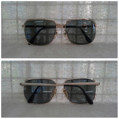 แว่นตาวินเทจแฮนด์เมด  Charmant made in Japan  บิ๊กไซซ์!