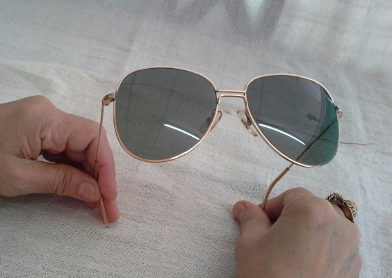 แว่นตาวินเทจโกลด์ฟิลด์ฝรั่งเศส LUX made in France 14K