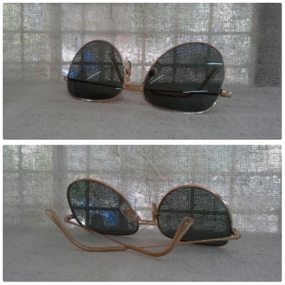 แว่นตาวินเทจโกลด์ฟิลด์ฝรั่งเศส LUX made in France 14K