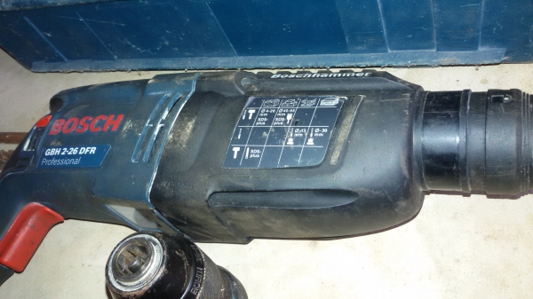 สว่านโรตารี่ 3 ระบบ Bosch GBH 2-26 DFR