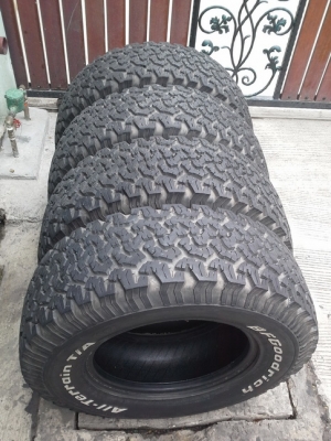 BF All USA. 265/70/16 ปี12 สภาพสวยๆ 1ชุด