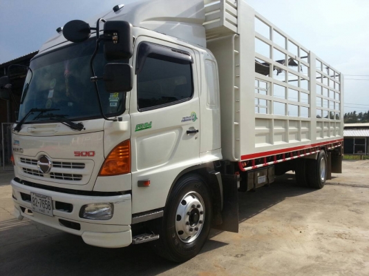 ขายรถ6ล้อ HINO MEGA FG 8 J กระบะพร้อมคอก สนใจติดต่อ 0614124275พีรพงษ์