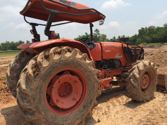 Kubota M9540 ใบดัน เล่มทะเบียน รถใช้ดันดินครับ