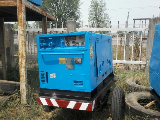 ขายปั๊มลม AIRMAN รุ่น PDS 90 เครื่องยนต์ดีเซล 3 สูบ สินค้าเก่านอก ปรับสภาพพร้อมใช้งาน  มีล้อลากในตัว ราคา 67,000 บาท