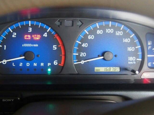 2003 TOYOTA HILUX TIGER 2.5 E PRERUNNER XTRA CAB D4D สีน้ำเงิน เกียร์ออโต้ เลขไมล์ 200,000 km