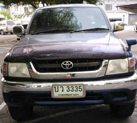 2003 TOYOTA HILUX TIGER 2.5 E PRERUNNER XTRA CAB D4D สีน้ำเงิน เกียร์ออโต้ เลขไมล์ 200,000 km