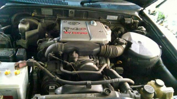 2003 TOYOTA HILUX TIGER 2.5 E PRERUNNER XTRA CAB D4D สีน้ำเงิน เกียร์ออโต้ เลขไมล์ 200,000 km