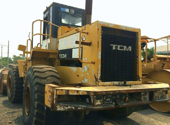 ขายด่วน  รถตักล้อยาง  TCM  870  สภาพดีมาก  พร้อมใช้งาน  เอกสารเล่มทะเบียน
