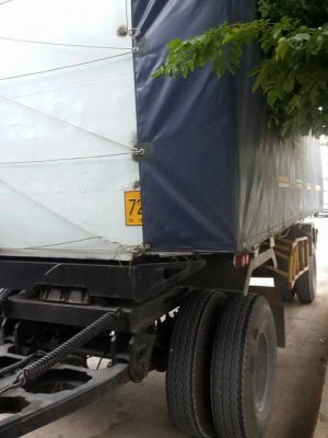 ร็อกกี้240 สองเพลาดั้มพ่วงแม่ลูก ว่างเครื่อง6HE 260แรง