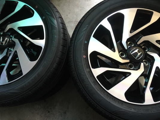 ขายล้อแม็กป้ายแดง New Civic FC 1.8 EL ขอบ16 ยางป้ายแดง