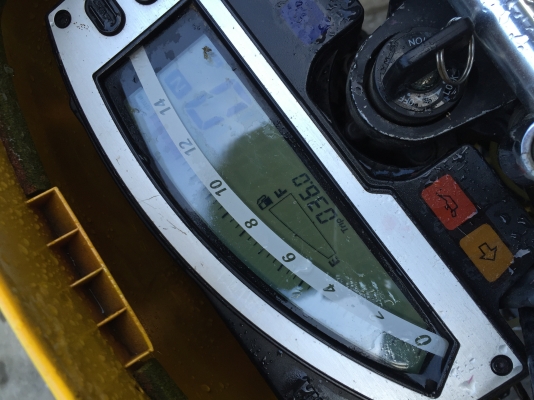 Xjr 400 ไมล์ดิจิตอล