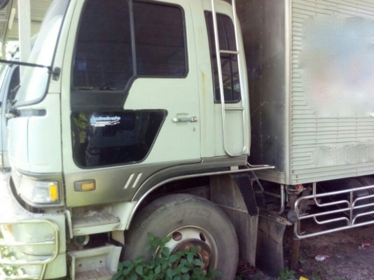 รถฮีโน่ 10 ล้อ ตู้เย็น FL3H  195 แรงม้า. ปี 38.     สนใจติดต่อ  081 - 6079515